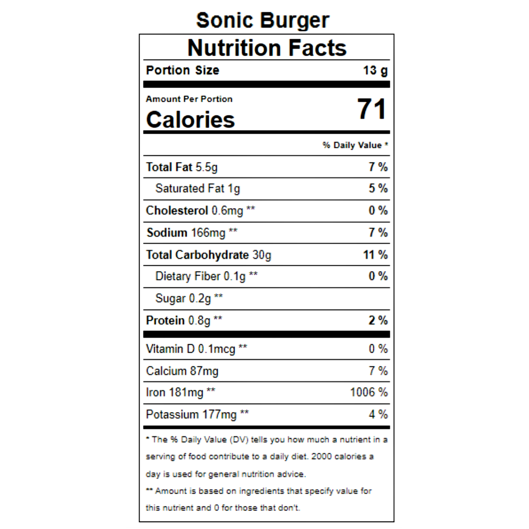 Sonic Burger