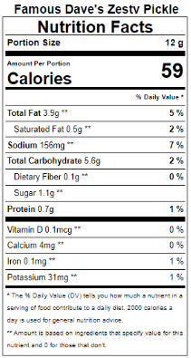 Famous Daves Zesty Pickle Popcorn